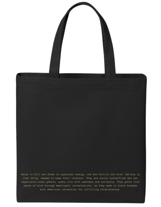 Venus in Lauryn Hill tote bag