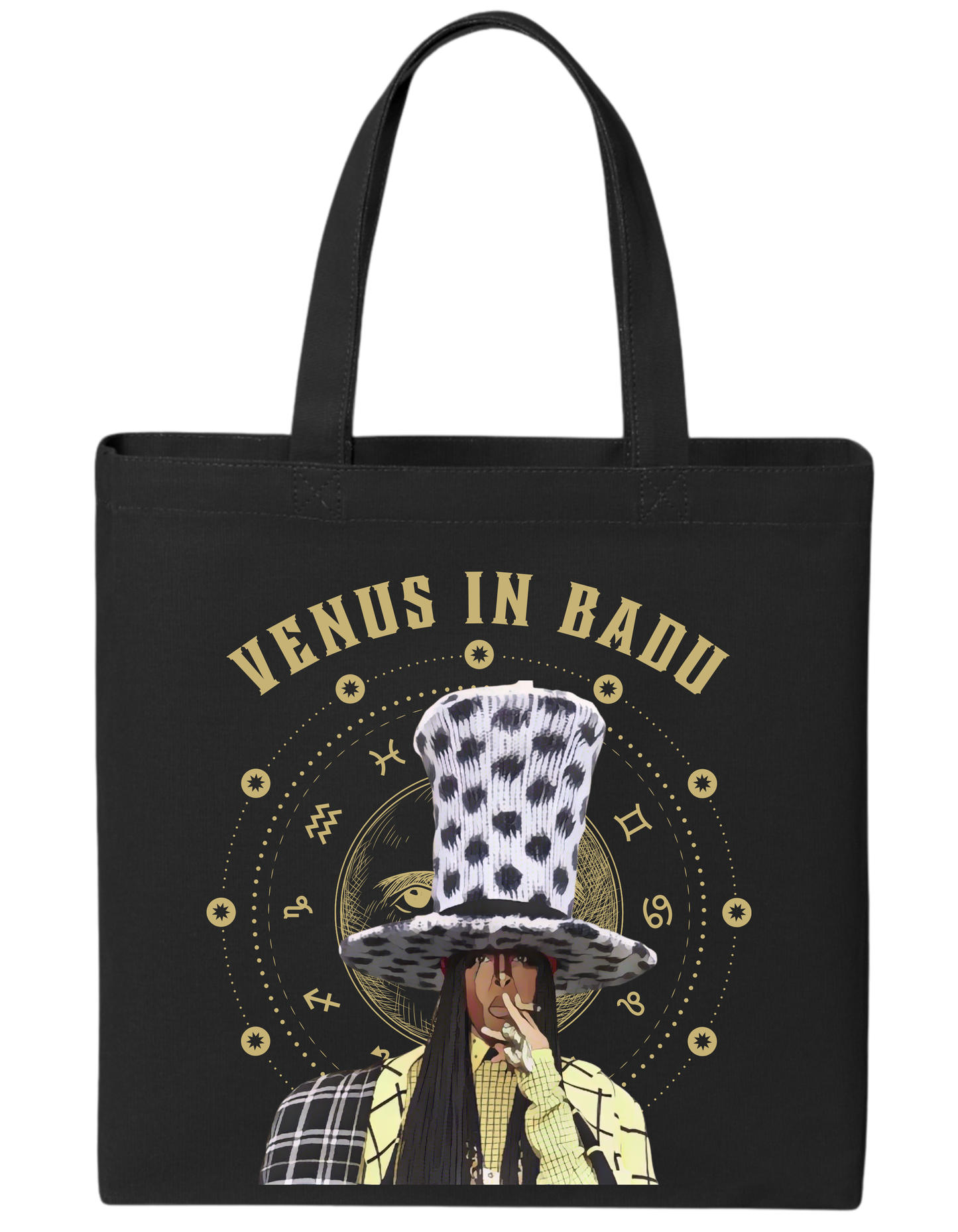 Venus in Badu tote bag