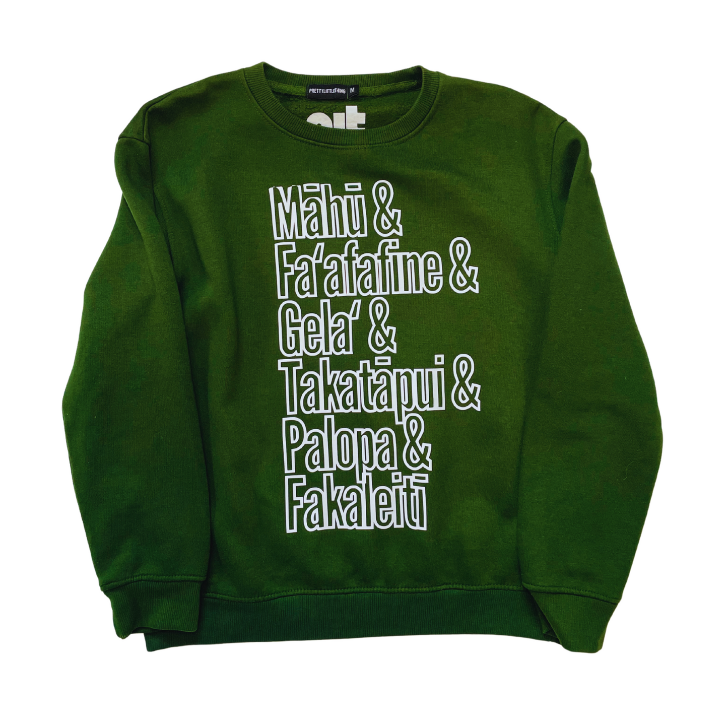Nuanua Green Sweater