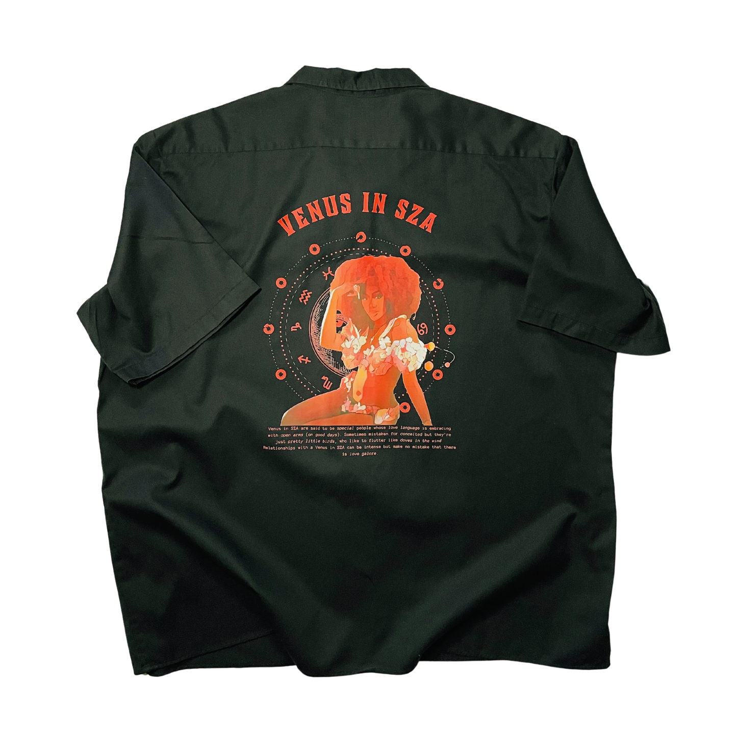 Venus in SZA button up dickie