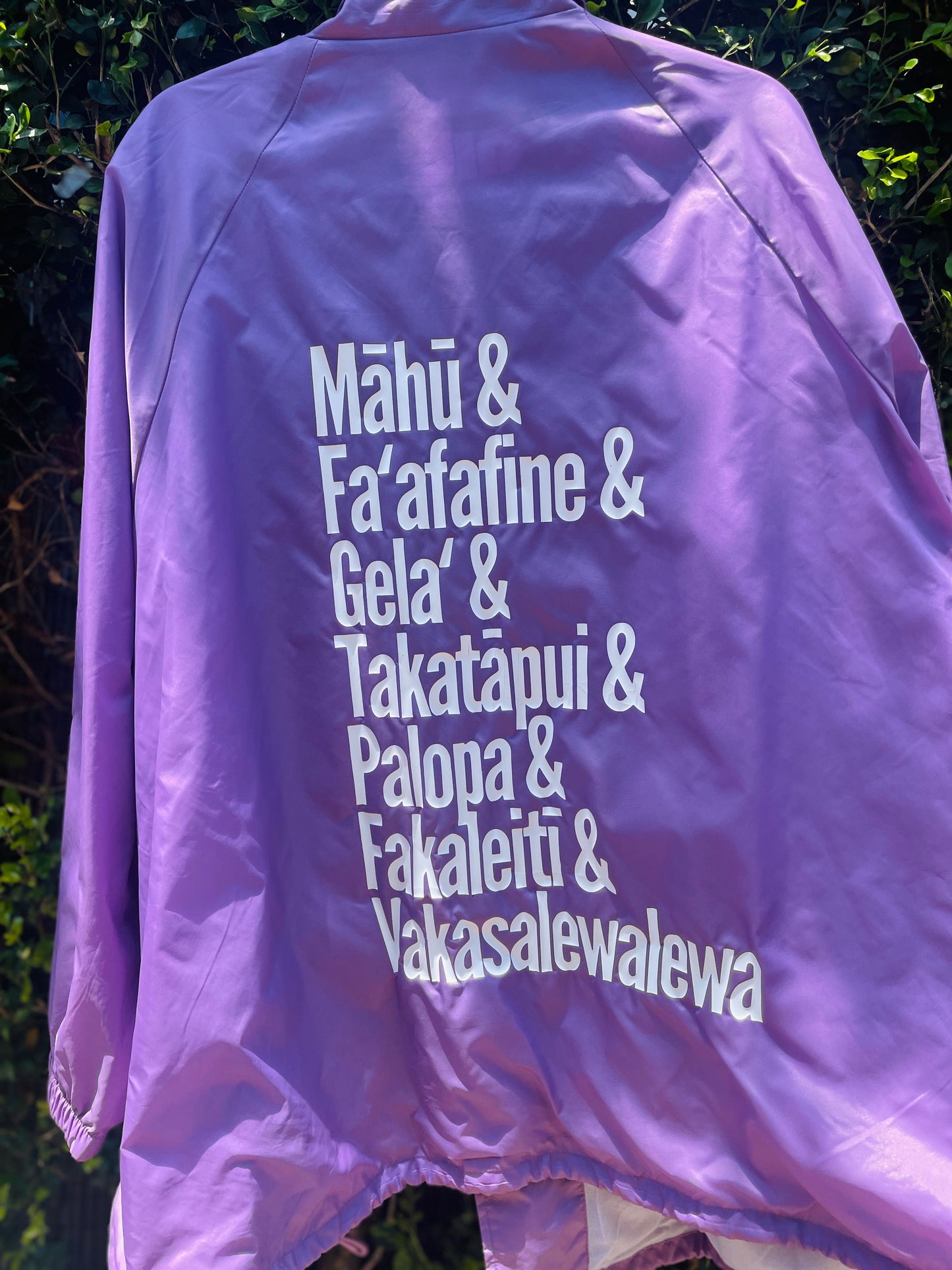 Nuanua Coach Purple Jacket