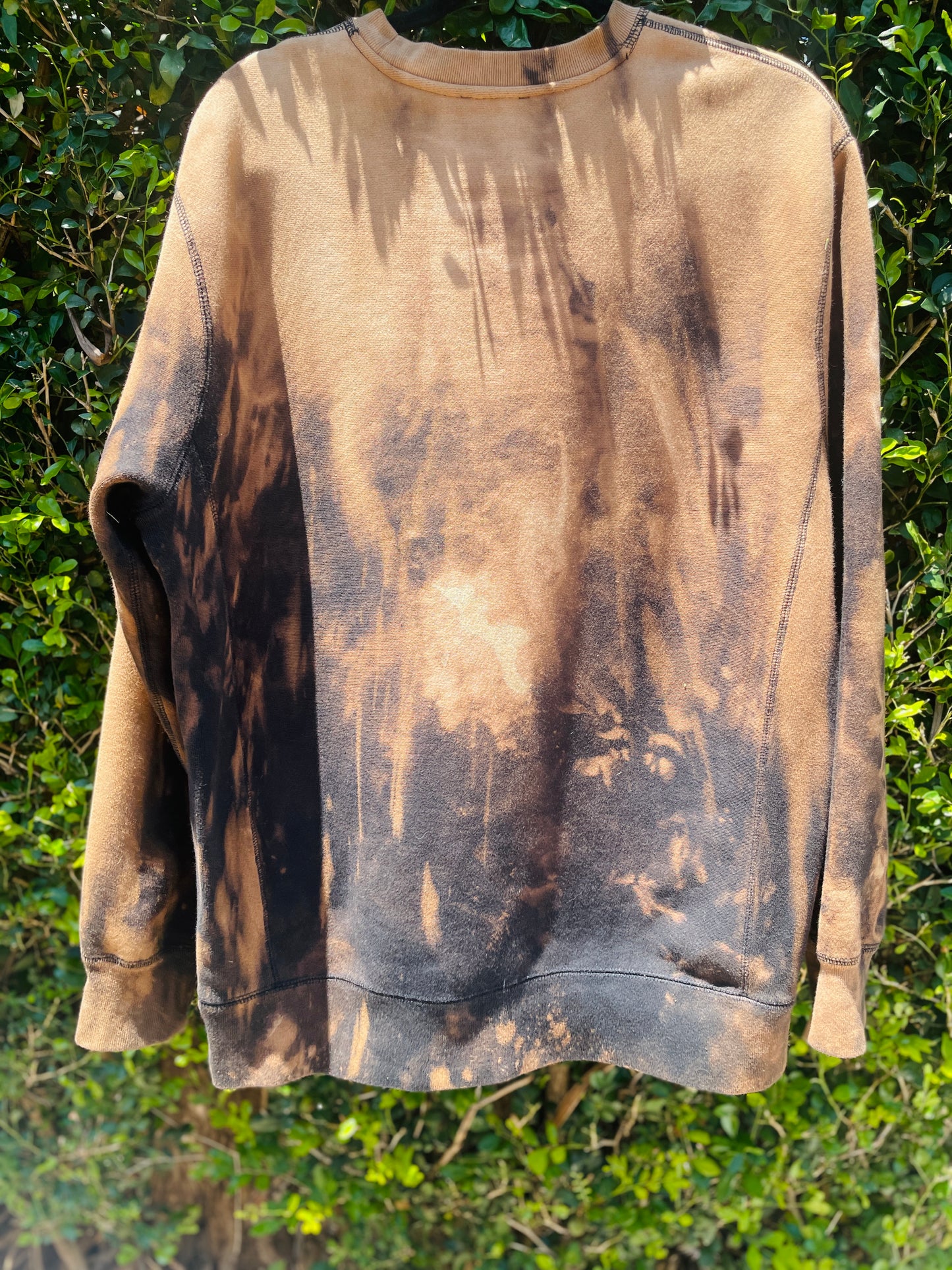 Nuanua Sweater Brown Tie Dye