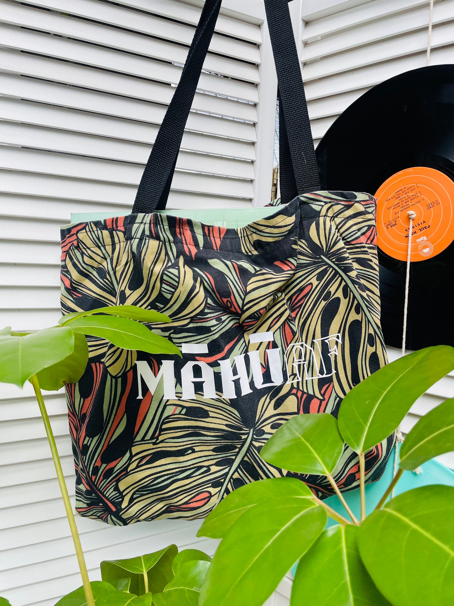 MāhūAF Monstera Tote
