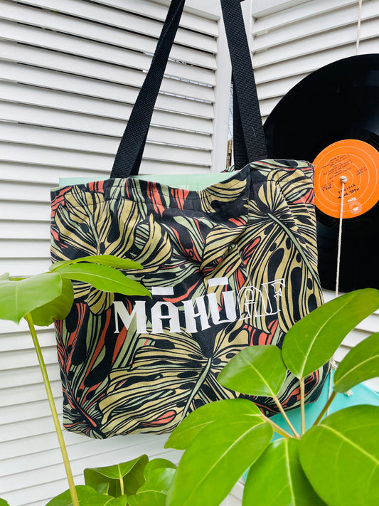 MāhūAF Monstera Tote