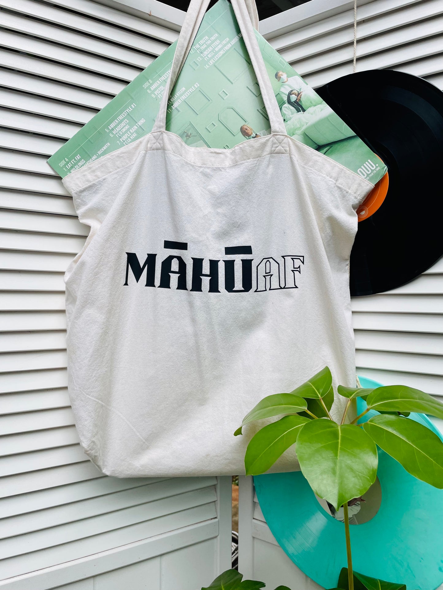 MāhūAF Canvas tote